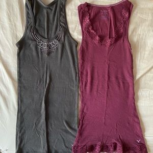 American Eagle Tank Tops - Set of Two